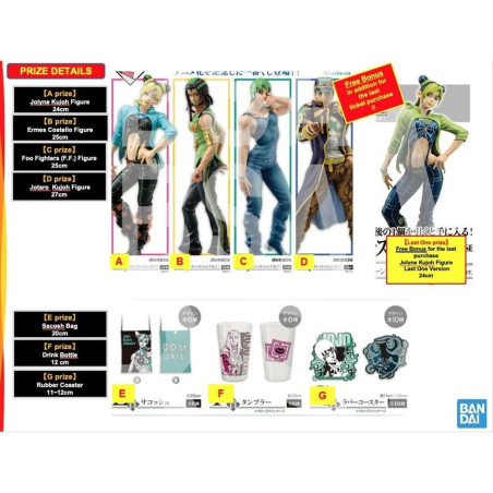 Ichiban kuji jojo s bizarre golden wind