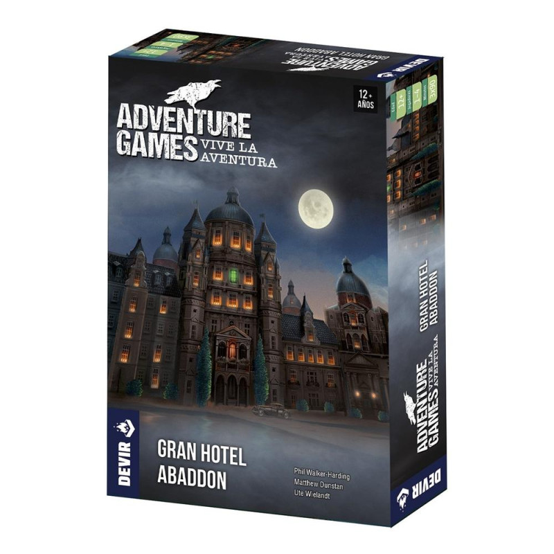 Juego mesa adventure games gran hotel