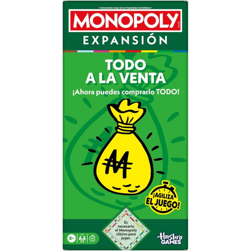 Expansion hasbro monopoly todo a la