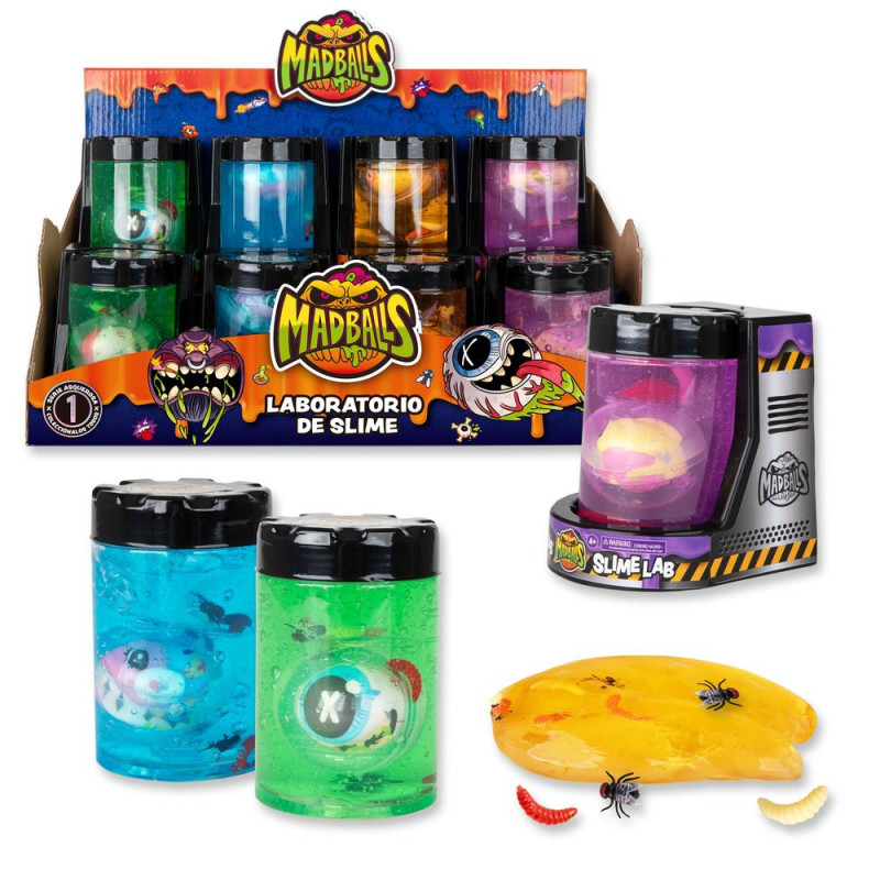 Madballs laboratorio slime 1 unidad aleatoria