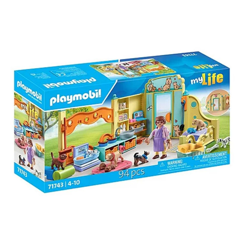 Playmobil guarderia de cachorros