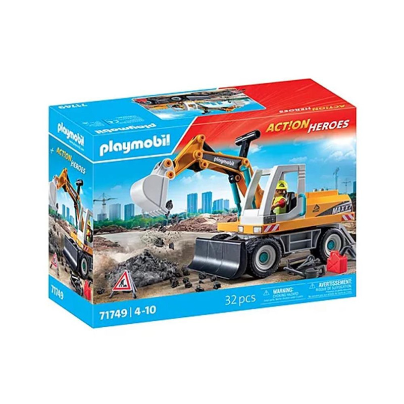 Playmobil excavadora grande