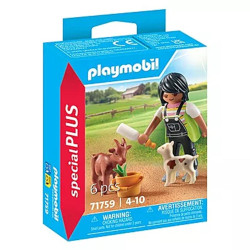 Playmobil mujer con cabras