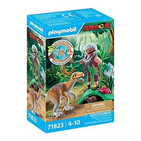 Playmobil velociraptor