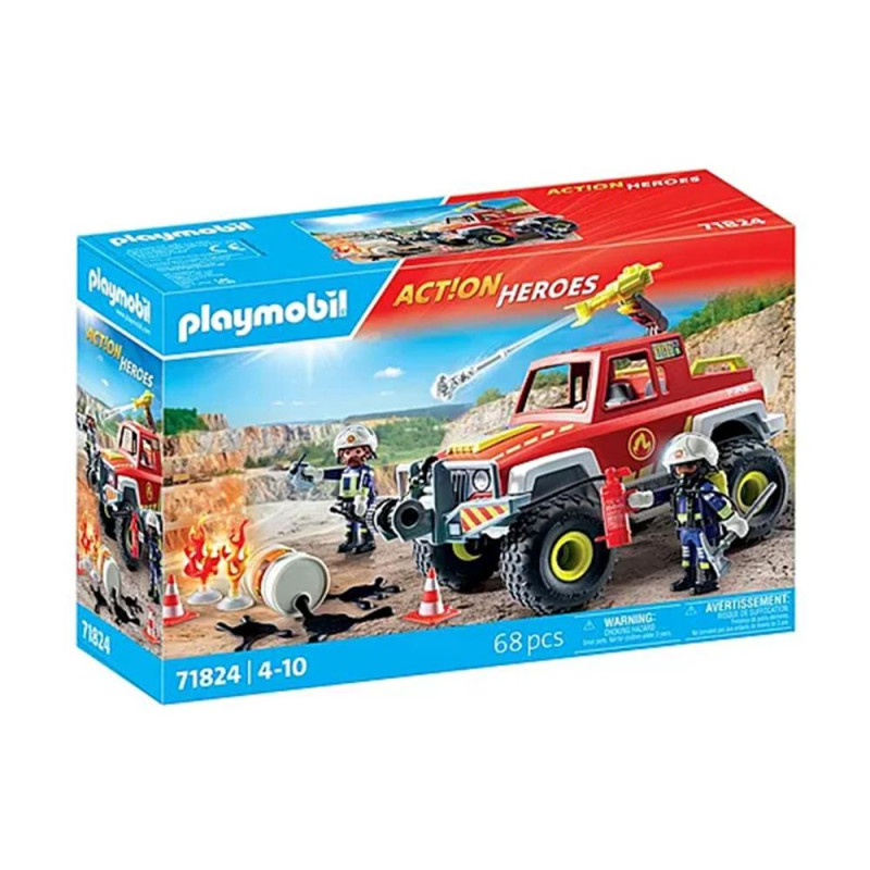 Playmobil camion de bomberos