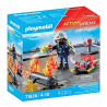 Playmobil bombero con bomba de