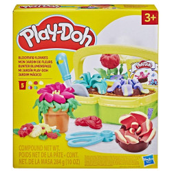 Juego hasbro play doh blooming flowers