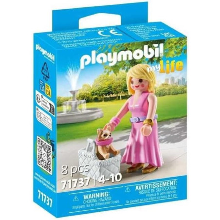 Playmobil it girl con chinuahua