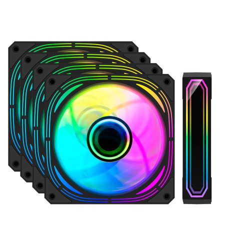 Ventilador caja coolbox infinity pro argb