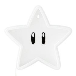 Luz neon pared paladone super mario