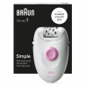 Depiladora braun silk epil 1 000