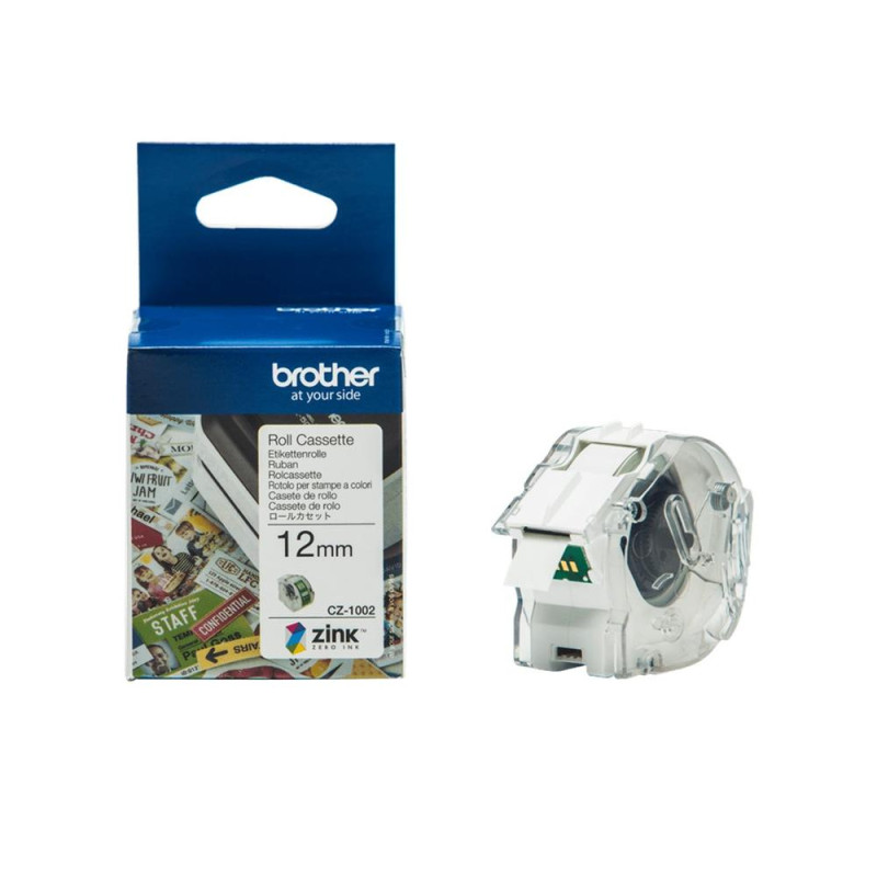 Rollo cinta adhesiva brother cz1002 12mm