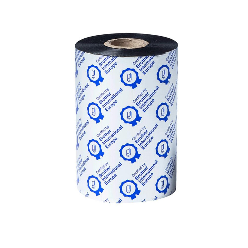 Pack rollos ribbon cera premium brother