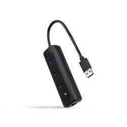 Conversor nanocable usb30 a ethernet 3xusb30