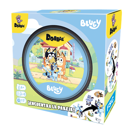 Juego mesa dobble bluey
