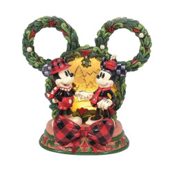 Figura diorama enesco disney mickey y