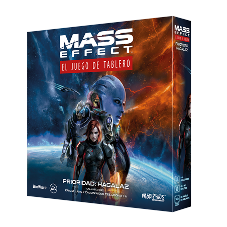 Juego mesa mass effect el juego
