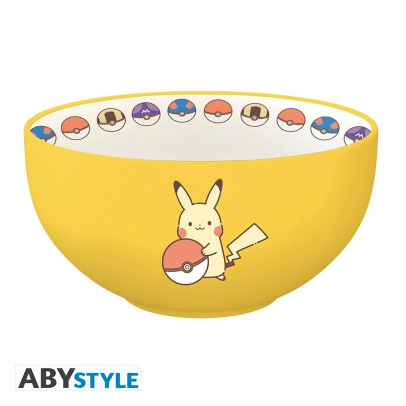 Bowl abystyle pokemon pikachu electric type