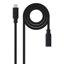 Cable prolongador nanocable usb c 32 gen2x2