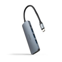 Hub nanocable usb c 5 en 1