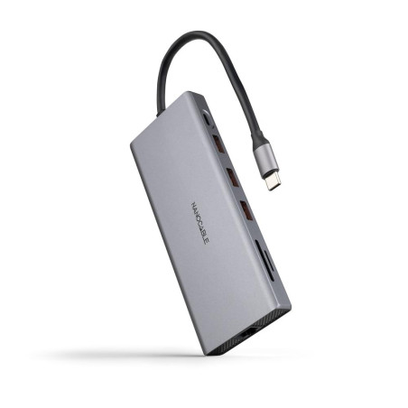 Hub nanocable usb c 12 en 1