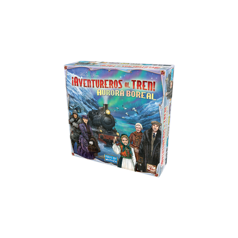 Juego mesa aventureros al tren aurora