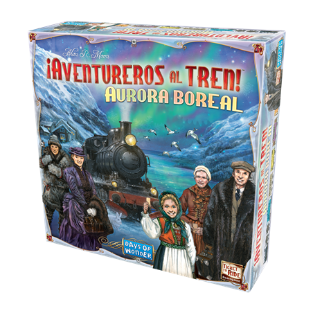 Juego mesa aventureros al tren aurora