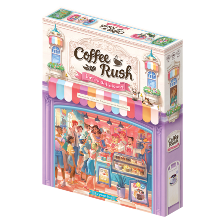 Juego mesa coffee rush tartas deliciosas