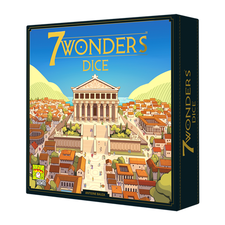 Juego mesa 7 wonders dice