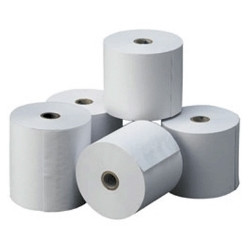 Rollo papel termico impresora ticket 80x60