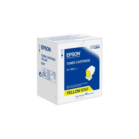 Toner epson c13s050747 amarillo 88k