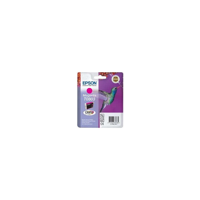 Cartucho tinta epson t0803 magenta 74ml