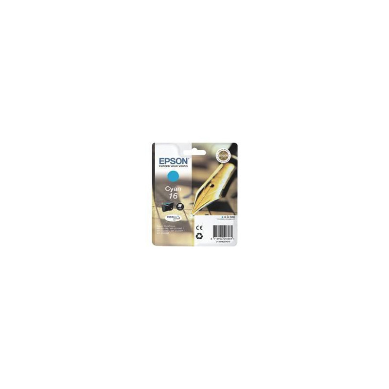 Cartucho tinta epson t162240 cian wf 2010