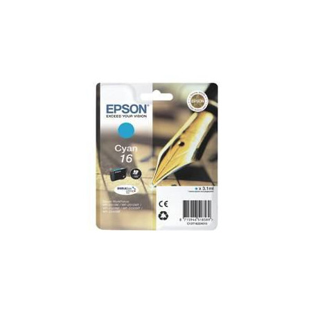 Cartucho tinta epson t162240 cian wf 2010