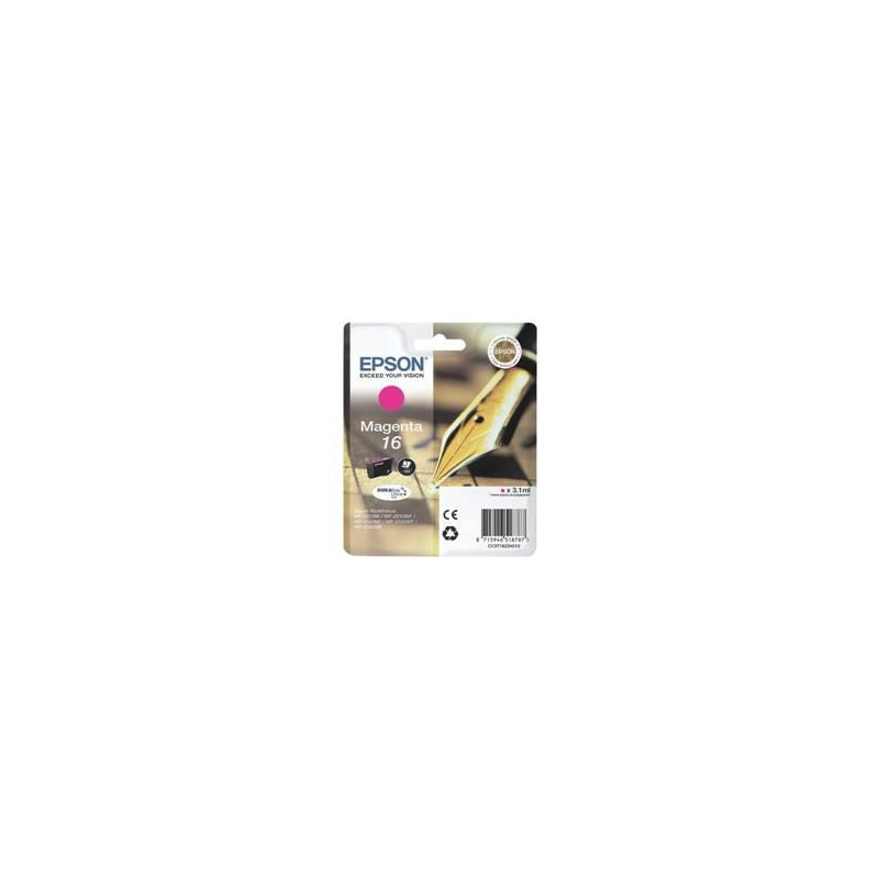 Cartucho tinta epson t162340 magenta wf 2010