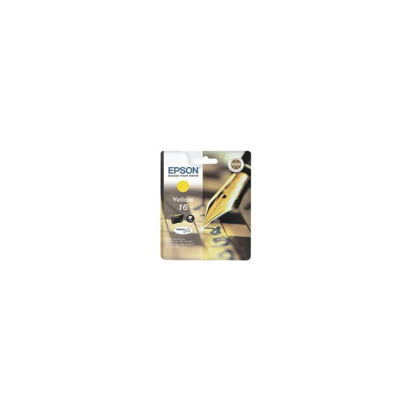 Cartucho tinta epson t162440 amarillo wf 2010