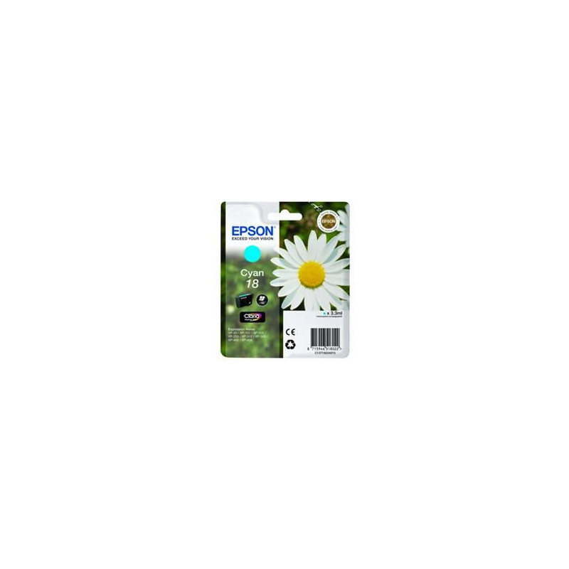 Cartucho tinta epson t180240 cian xp 102