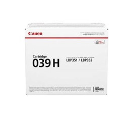 Toner canon 039h negro 25000 copias