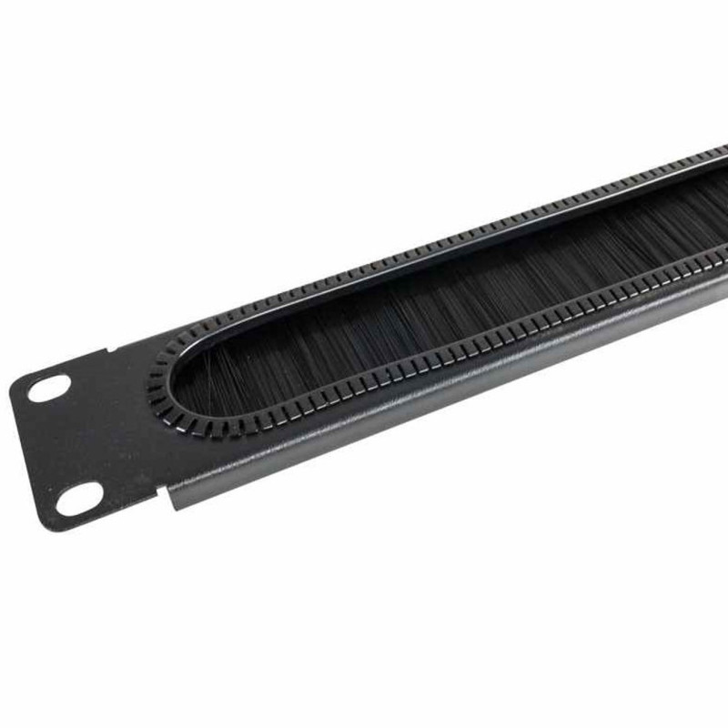 Panel pasacable entrada cables con cepillo