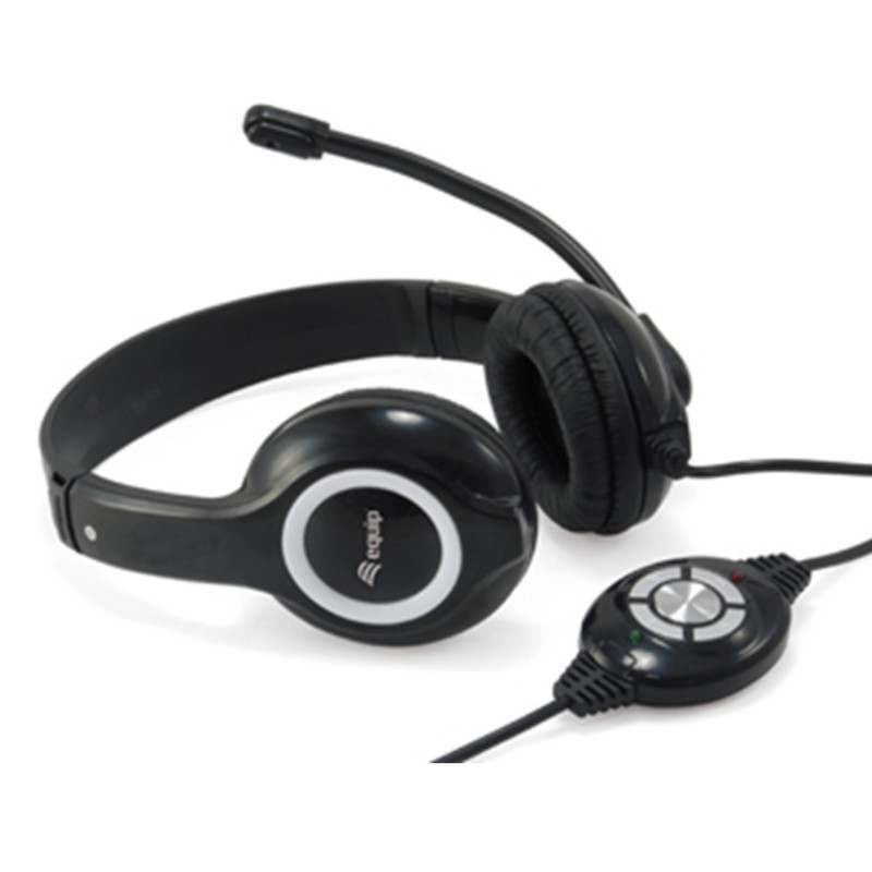Auricular equip usb microfono flexible