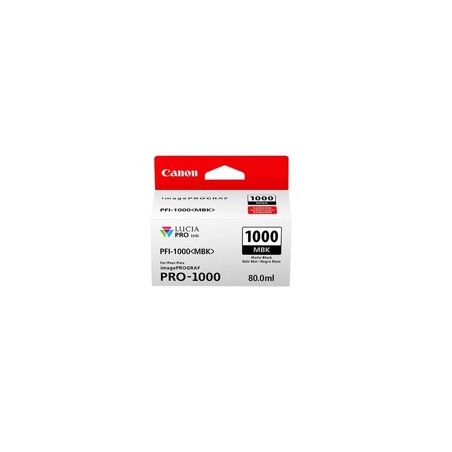 Cartucho canon pfi 1000 mbk negro mate