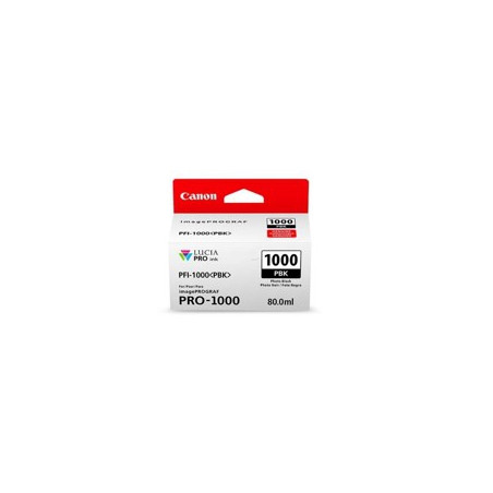 Cartucho canon pfi 1000 pbk foto negro