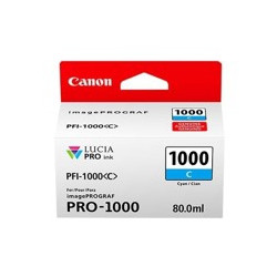 Cartucho canon pfi 1000 c cian pro 1000