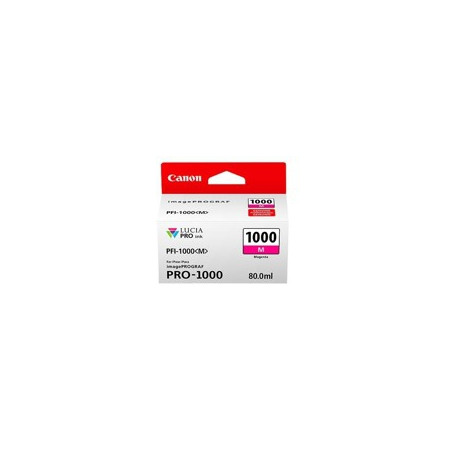 Cartucho canon pfi 1000 m magenta pro 1000