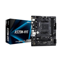 Placa base asrock am4 a520m hvs m atx