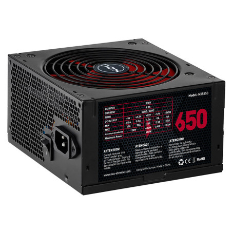 Fuente alimentacion nox nx650 gaming atx