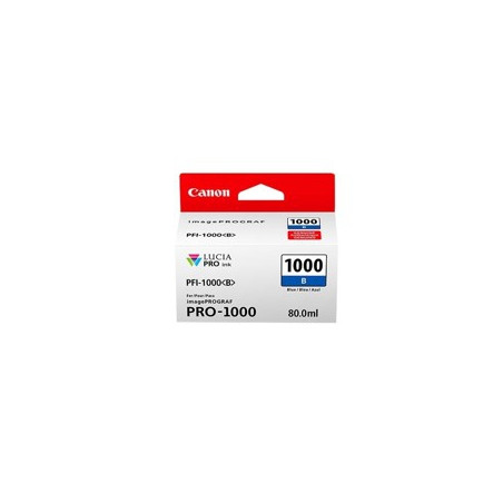 Cartucho canon pfi 1000b azul pro 1000