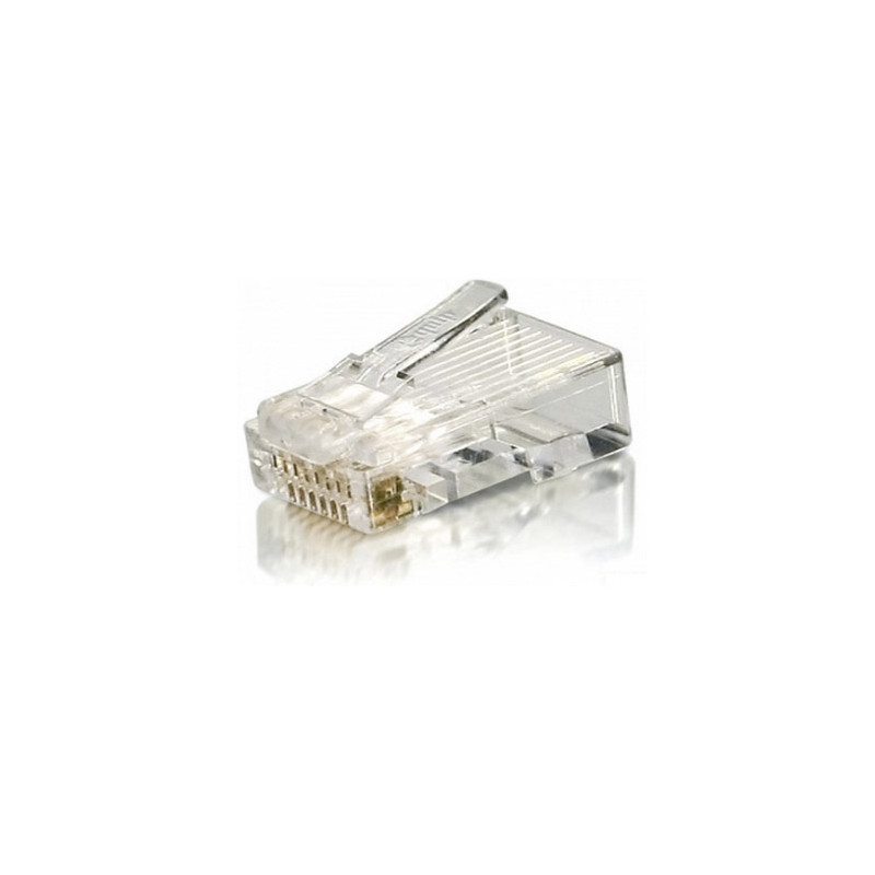 Kit 100 uds conectores rj45 equip