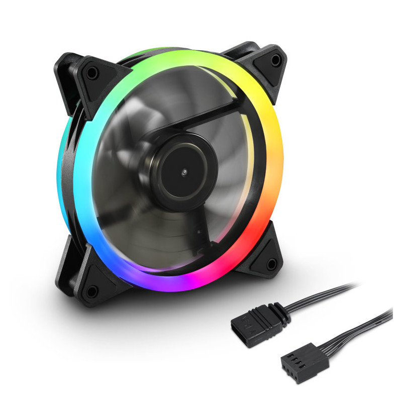 Ventilador caja sharkoon shark blades fan