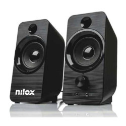 Altavoces pc nilox 20 6w negro